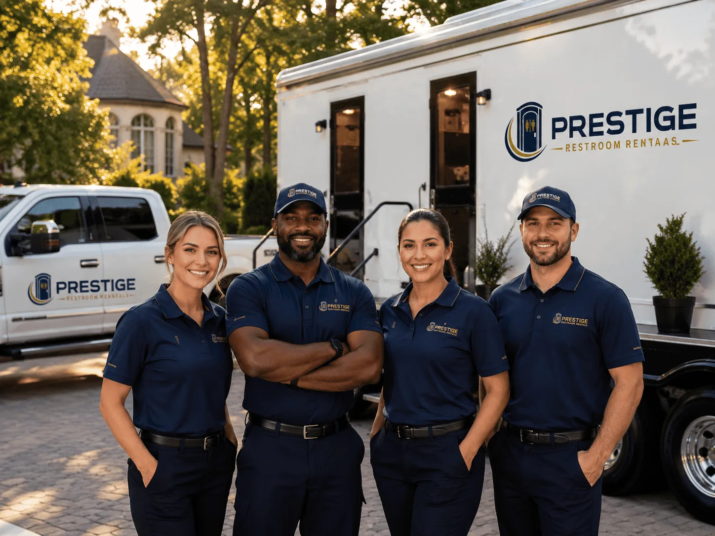 Trusted Luxury Portable Restrooms company in Blakeslee, OH